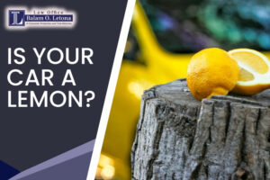 Is Your Car a Lemon?