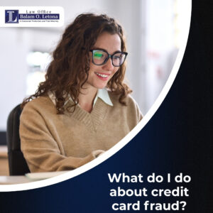 What do I do about credit card fraud?