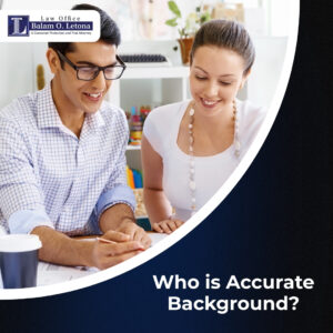 Who is Accurate Background?