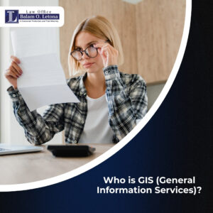 Who is GIS (General Information Services)?