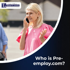 Who is Pre-employ.com?