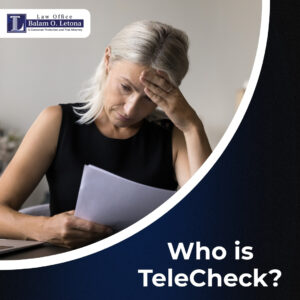 Who is TeleCheck?